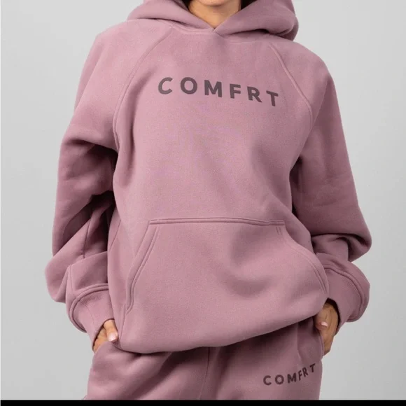COMFRT Women's Tranquil Orchid Hoodie and Sweatpants - Picture 1 of 7